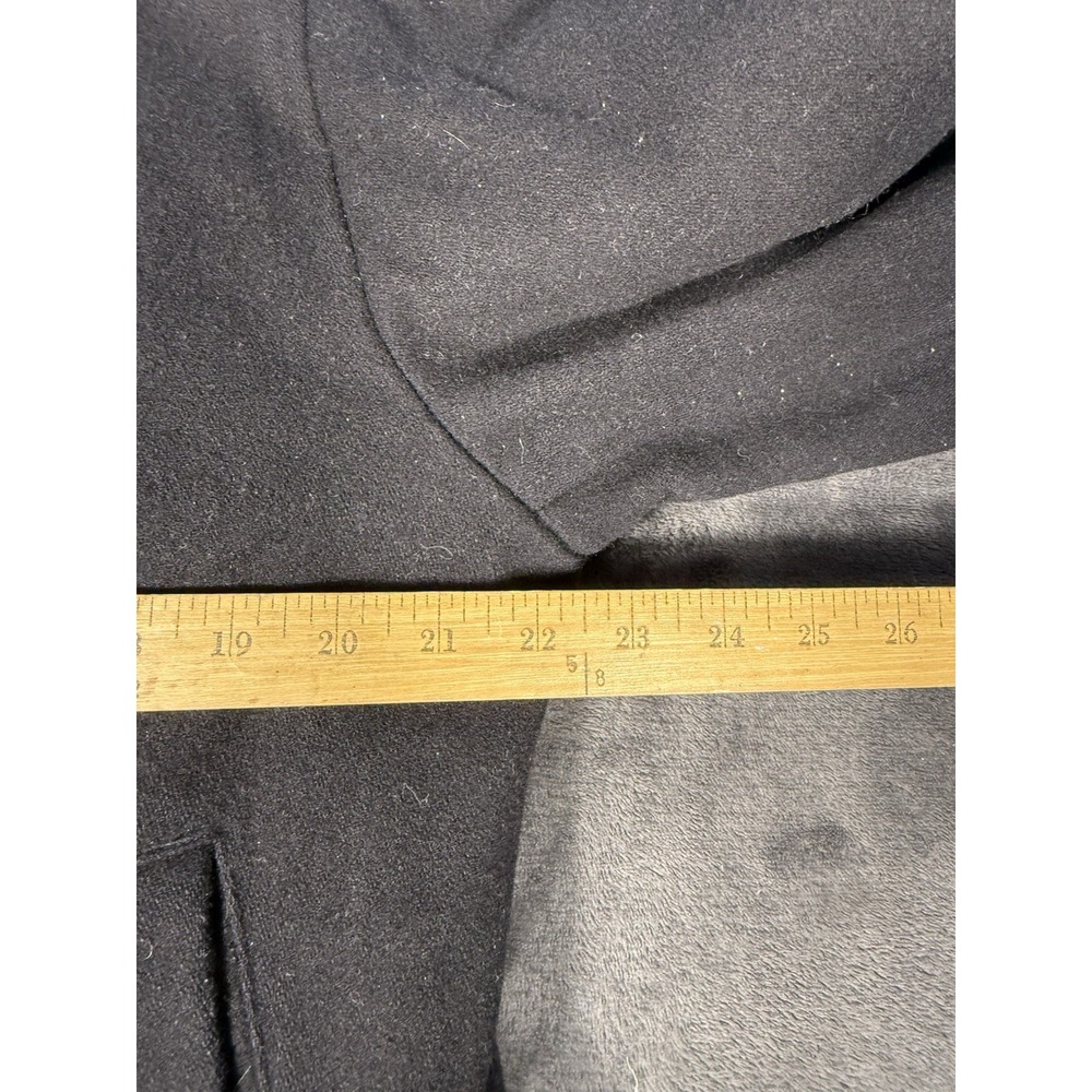 Vintage Gap Wool Deck Coat y2k Harrington Jacket Small men's black quilted Sz M - Picture 6 of 9